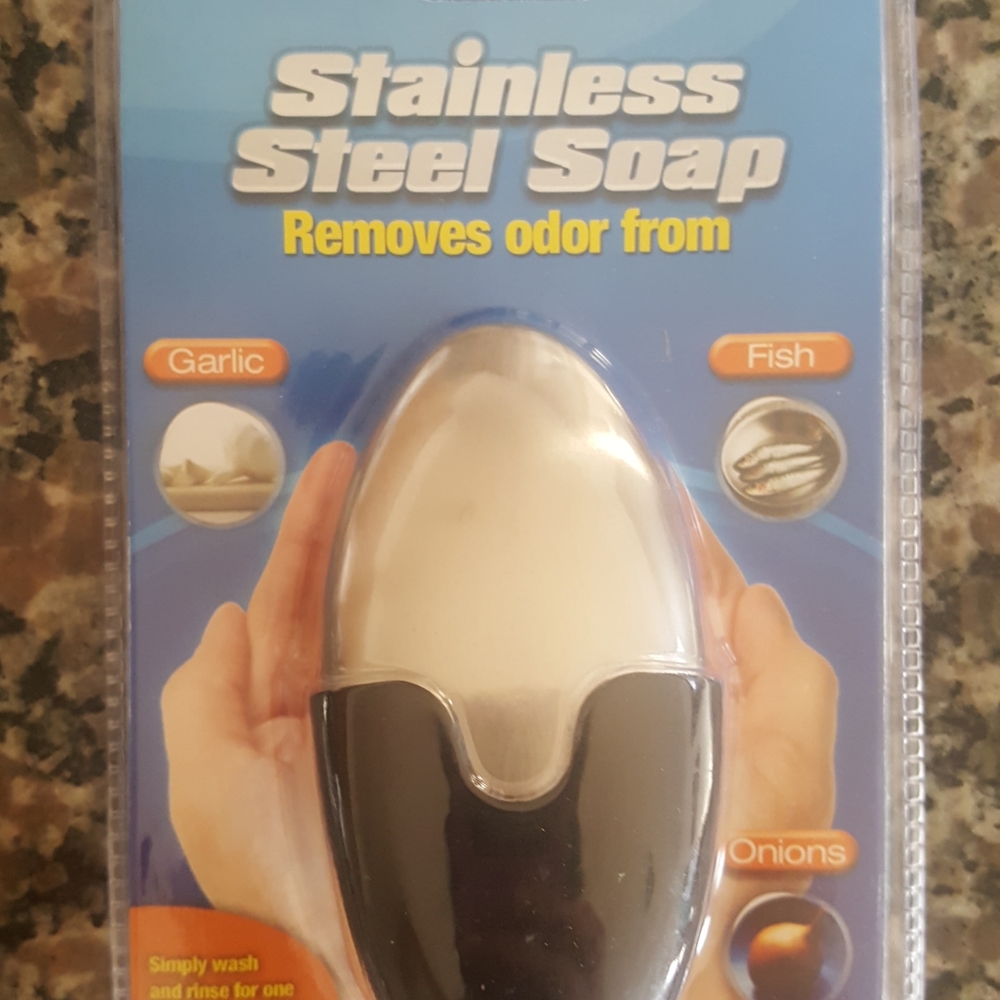 Stainless Steel Soap Odor Remover Bar Eliminating Hand Odor Dish Fish, onions